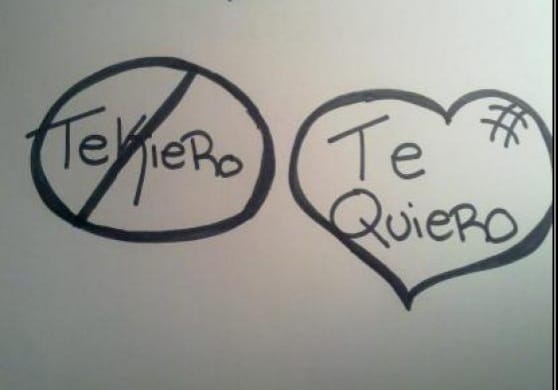 LA ORTOGRAFÍA DEL AMOR